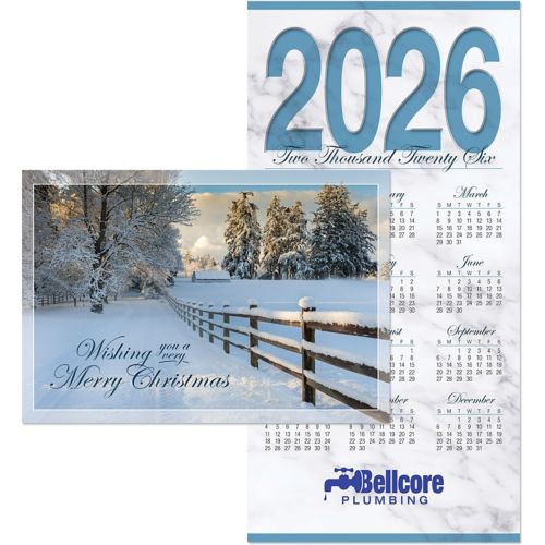 Christmas Wonderland Card To Calendar