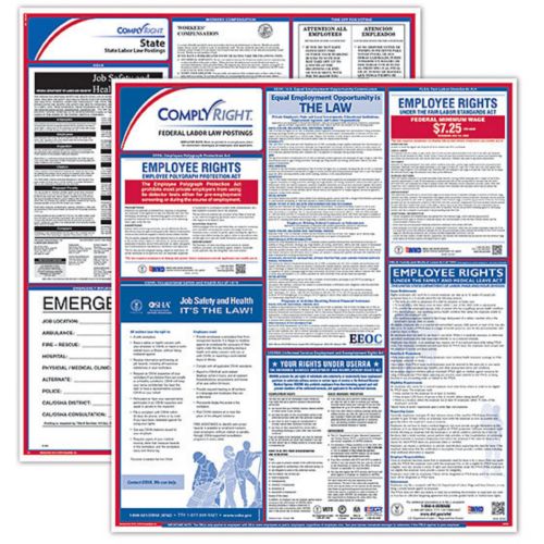 Connecticut Admin Federal & State Labor Law Poster