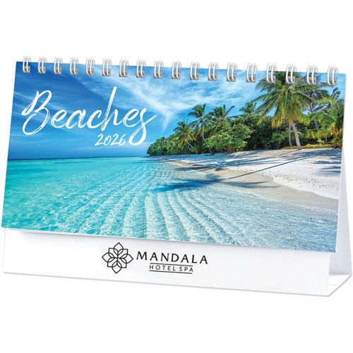 Beaches Desk Calendar