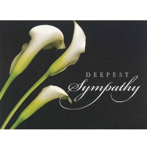 Floral Sympathy Card