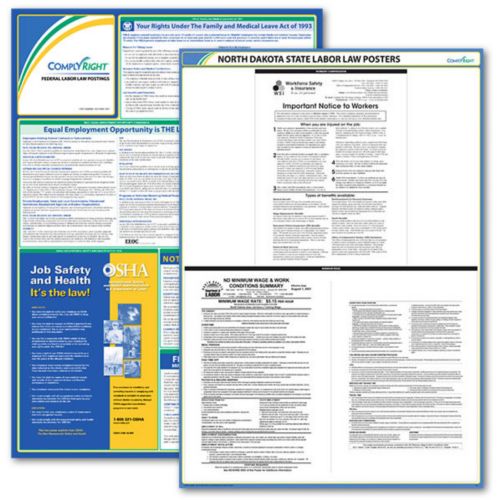 North Dakota Federal & State Poster Kit