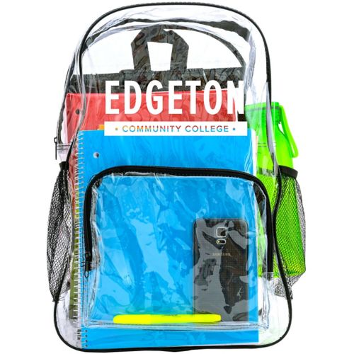 Saratoga Clear TPU Backpack