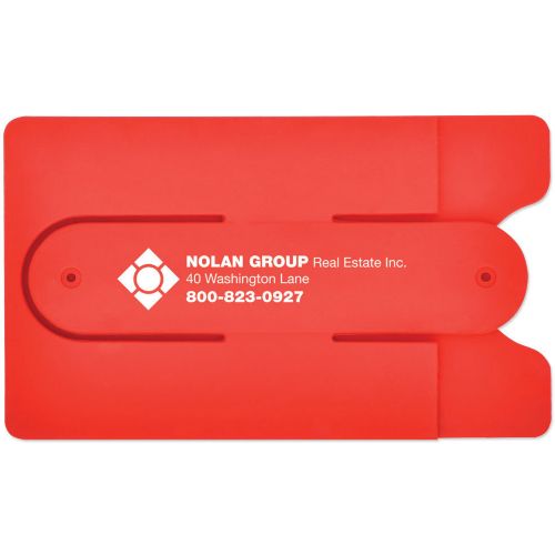 Silicone Phone Wallet With Stand