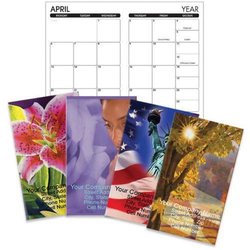 Full Color Monthly Pocket Calendar