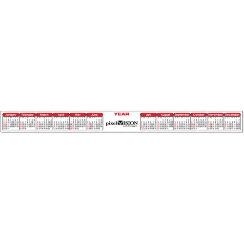Computer Peel-N-Stick Calendar
