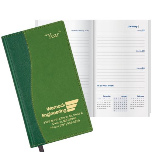 Cabernet Work Weekly Pocket Calendar