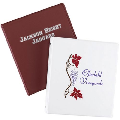 2" Vinyl Binder 11 x 8.5"