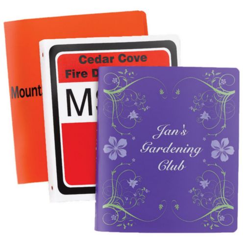 .035 Gauge 1" Poly Binder 8.5 x 11"