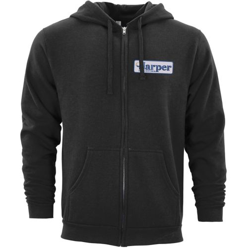 M&O Unisex Zipper Hoodie Embroidered