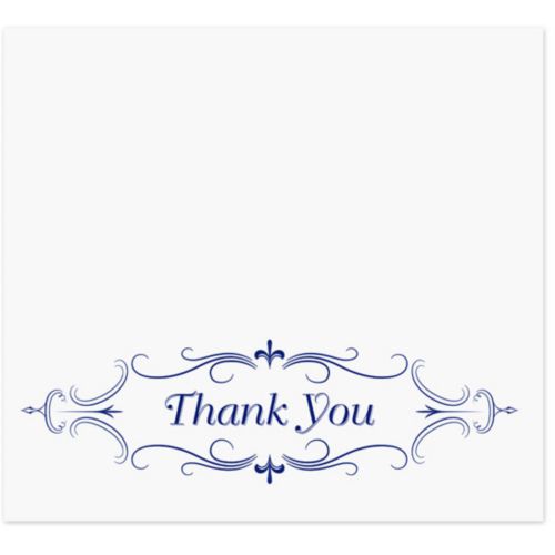 Thank You Wall Calendar Envelope
