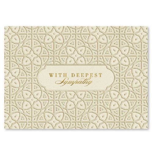 Deepest Sympathy Greeting Card