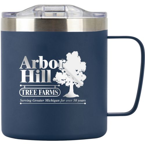 Cafe-To-Go Stainless Steel Coffee Mug 12 oz