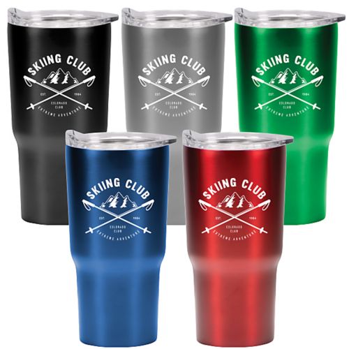 Conquest Stainless Steel Travel Tumbler 20 oz