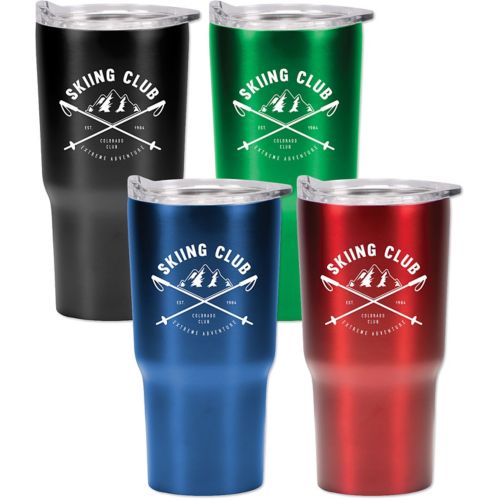 Laser Engraved Conquest Travel Tumbler 20 oz
