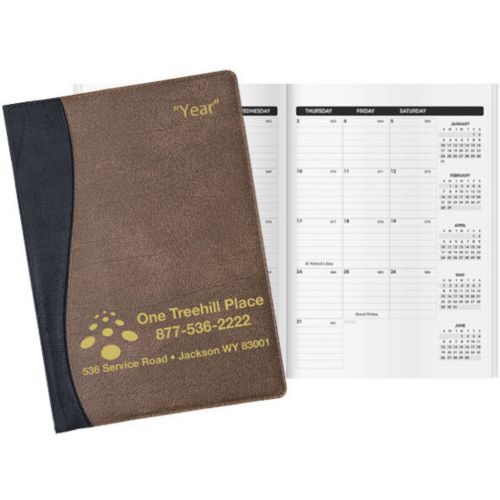 Amherst Classic Monthly 7X10 Desk Planner