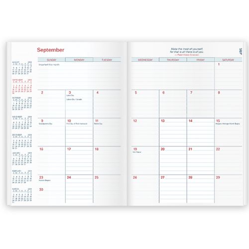 7 x 10 Deluxe Planner Refill