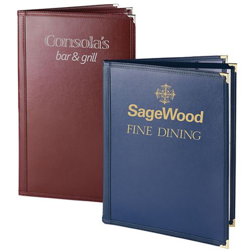 Leatherette Sewn Cover-Single View 5.5 x 8.5"