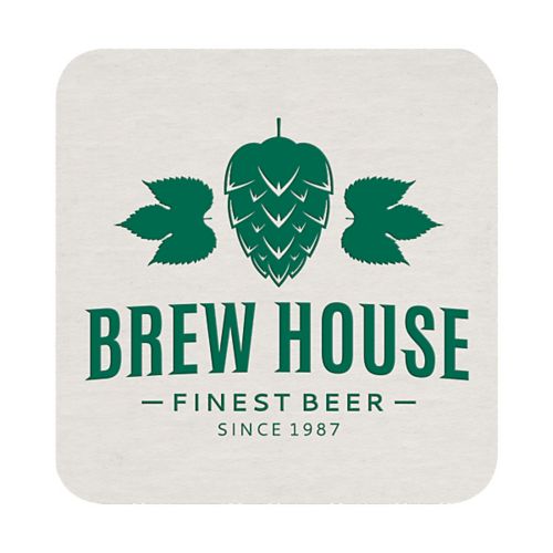 Square Coaster - Foil Print