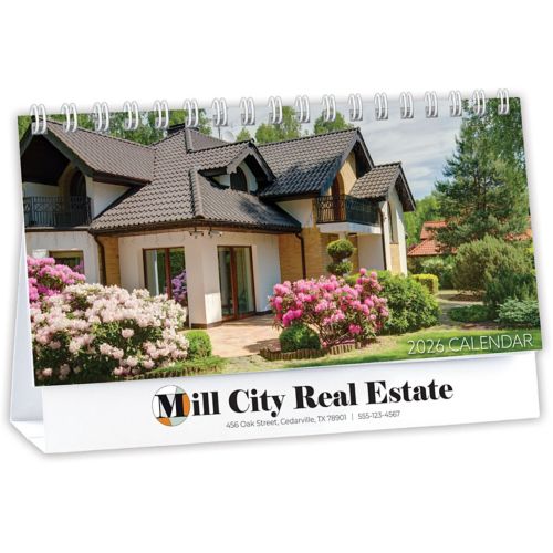 Custom 12 Month Desk Calendar