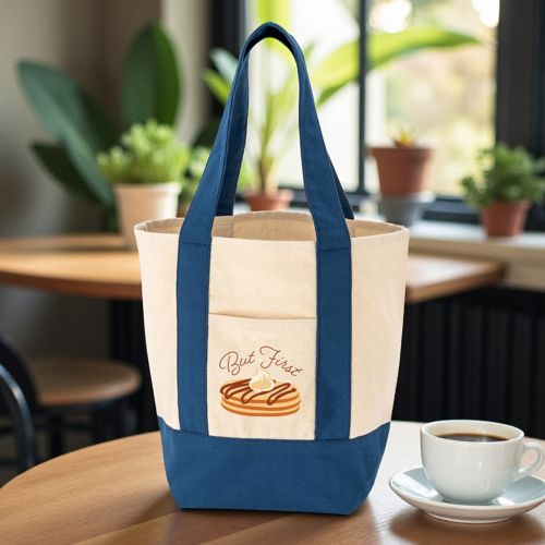 Full Color Saratoga Mini Cotton Canvas Tote 12 oz