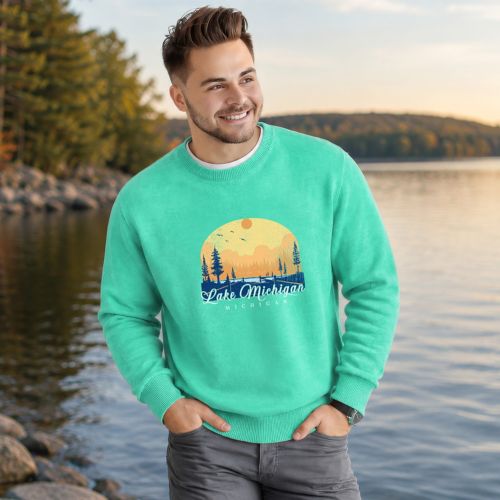Garment Dye Cewneck - Full Color