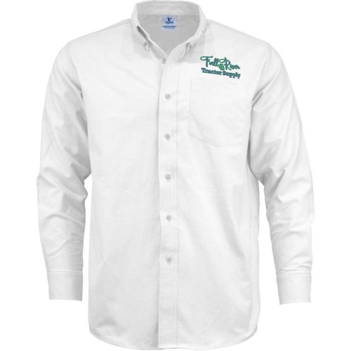 Mens Long Sleeve Oxford Shirt