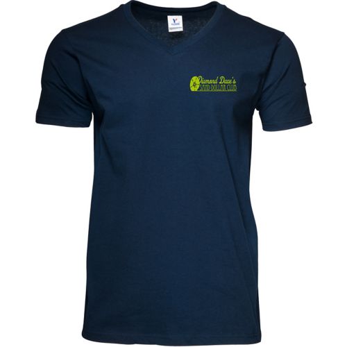 Mens Cotton V-Neck T-Shirt