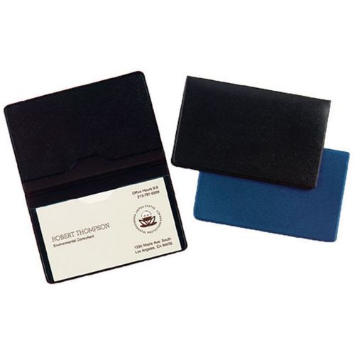Vinyl Double Business Card Holder