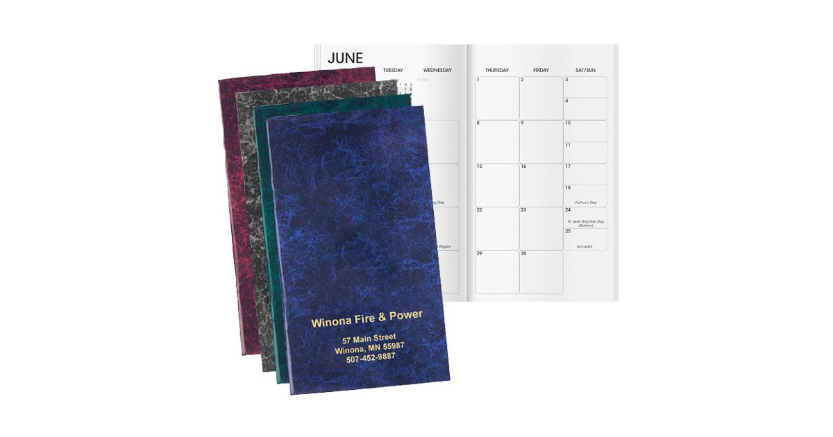 Marble pocket planner baldwin cooke