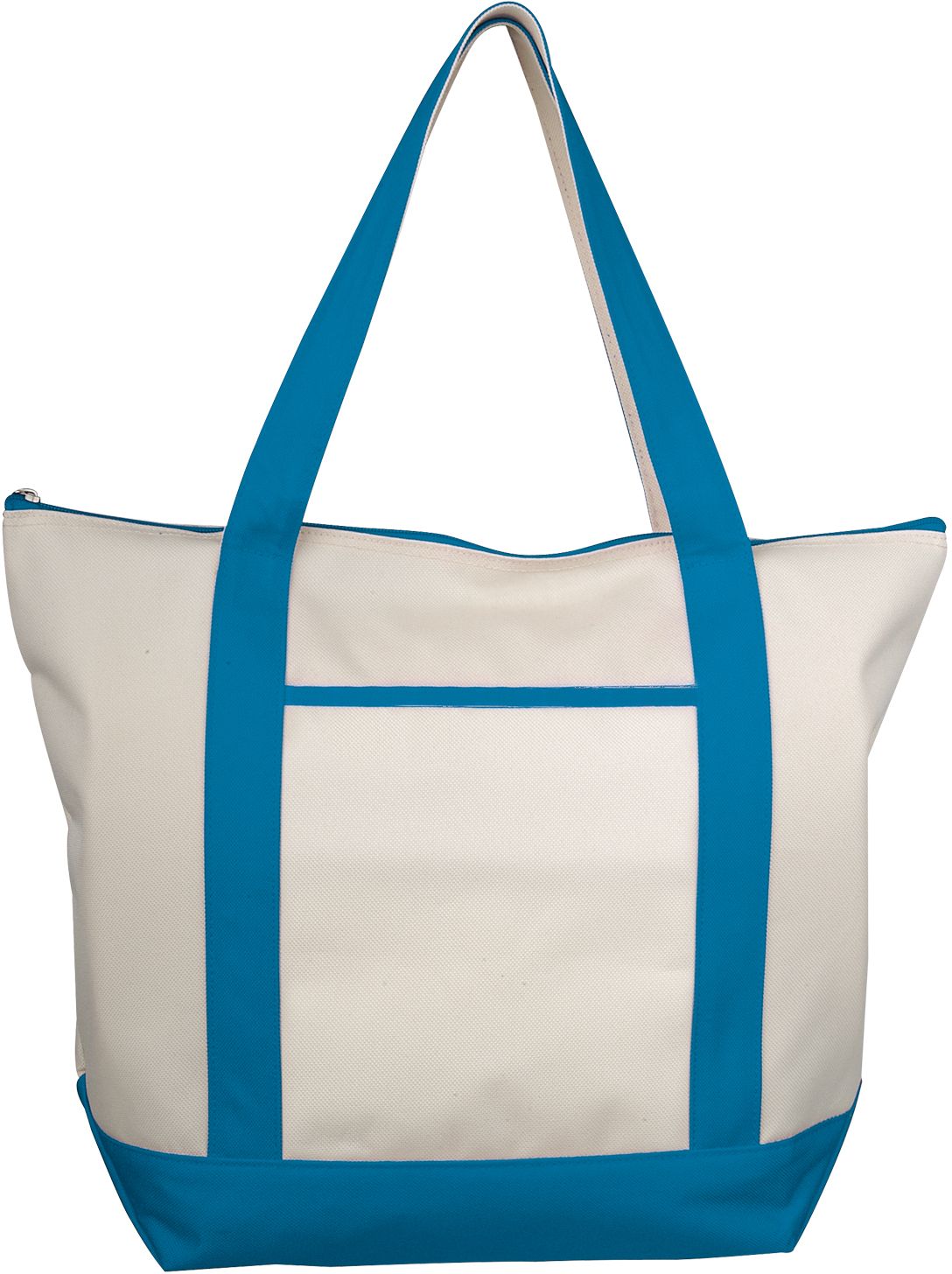 Classic Zippered Tote - Embroidered, custom tote bag with logo imprint 1