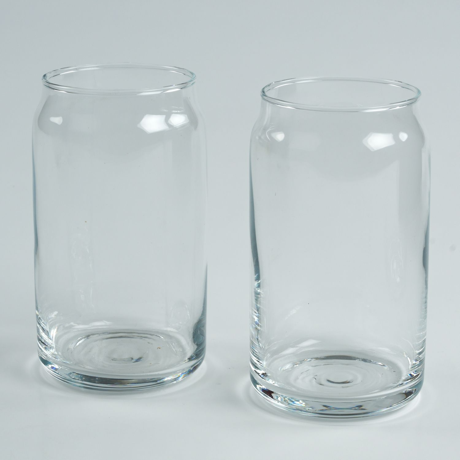 FULL COLOR CAN SHAPE GLASS GIFT SET OF 2 2