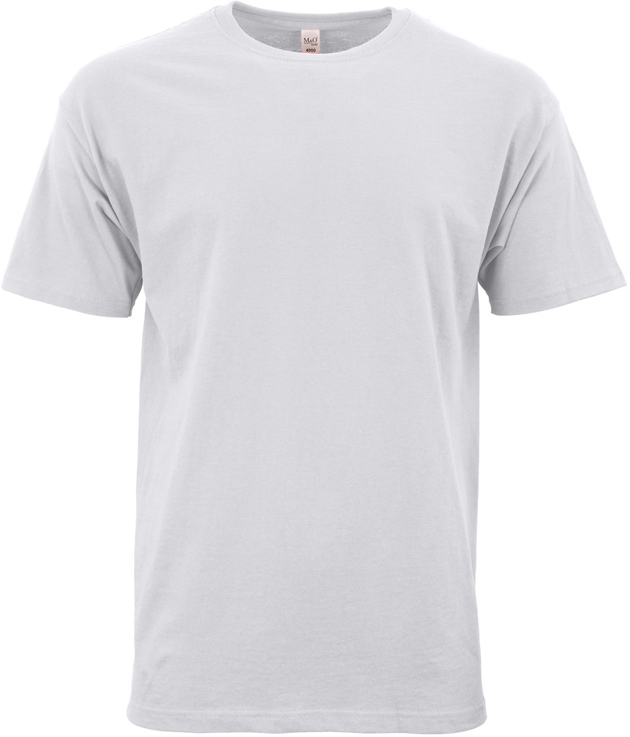 M&O UNISEX GOLD SOFT T-SHIRT 100% COTTON FULL CLR 1