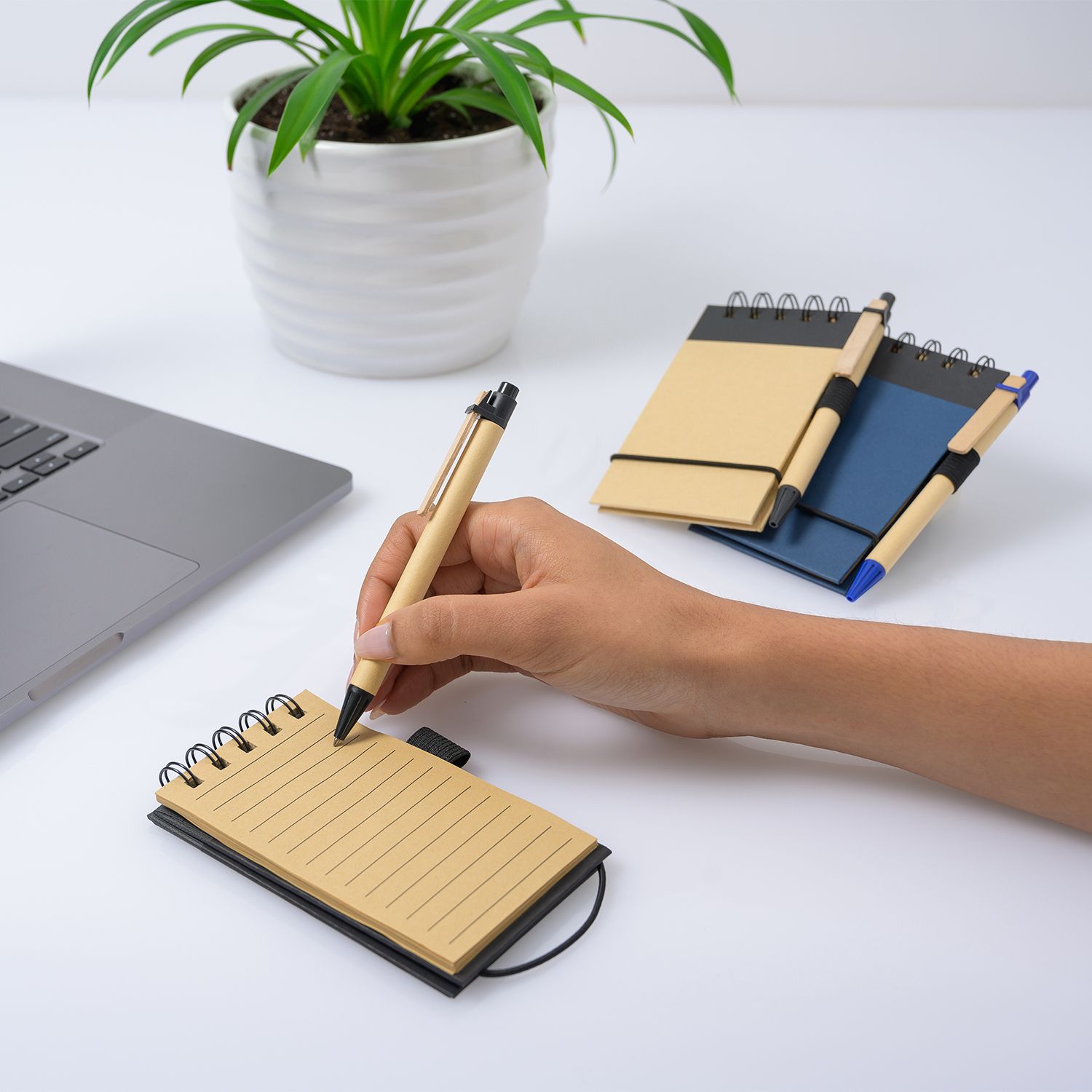 KRAFT JOTTER WITH ECO PEN 2