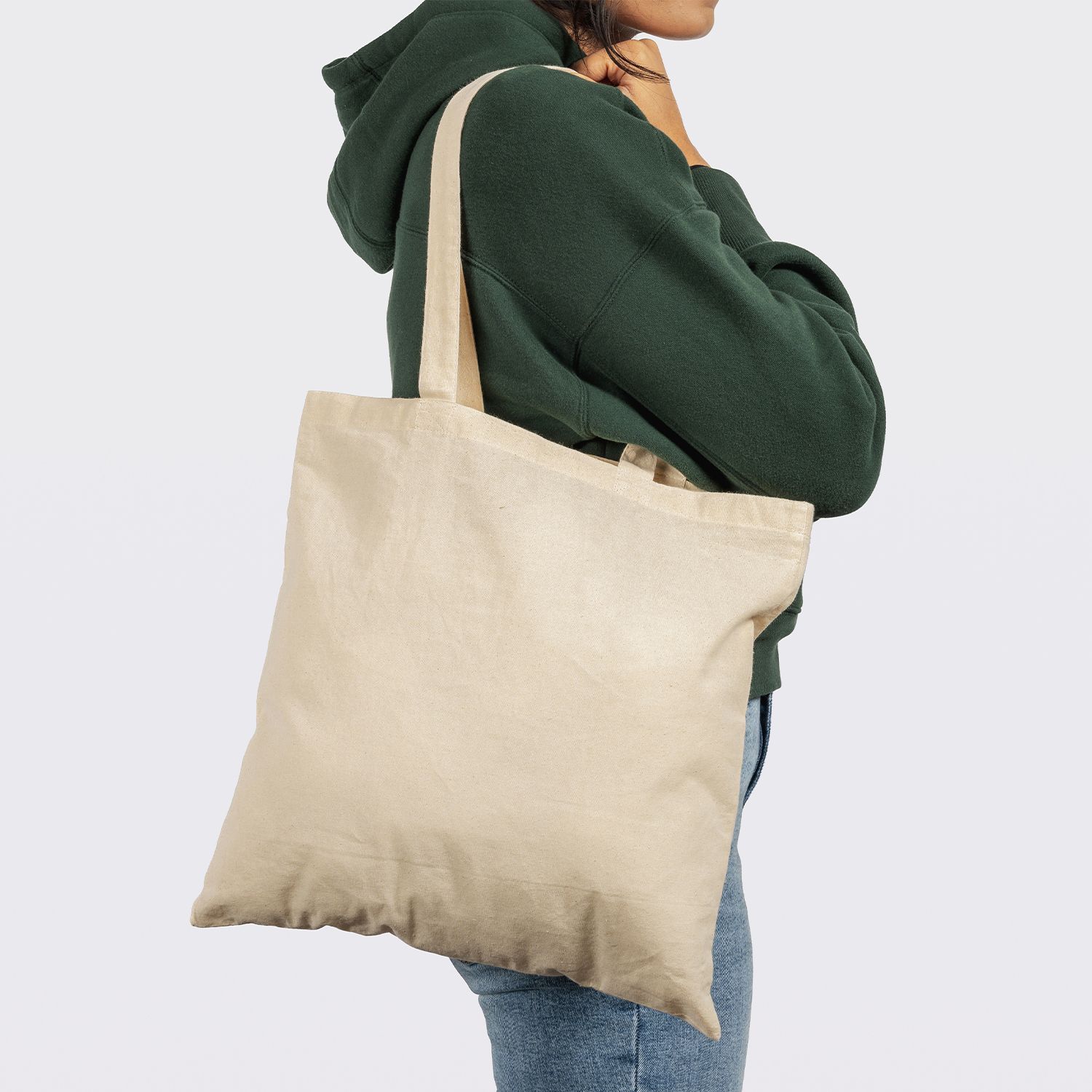 FULL COLOR BUDGET COTTON TOTE 5 OZ 1