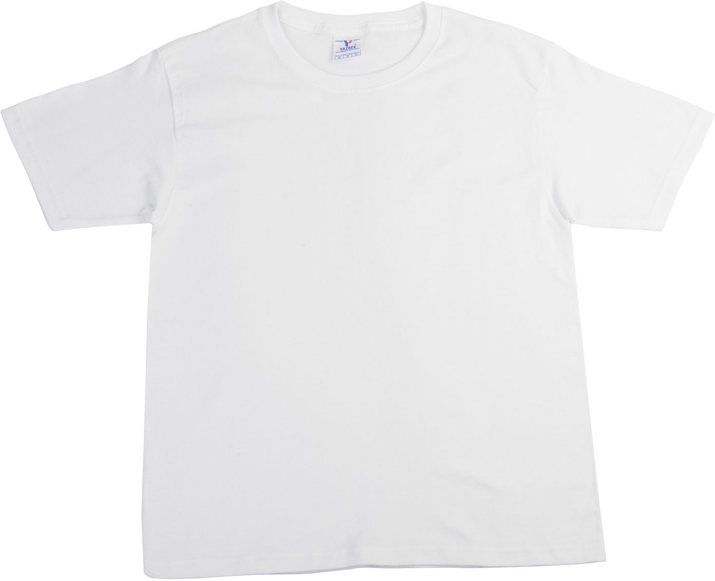 Screen Printed Youth 100% Cotton White T-shirt 7