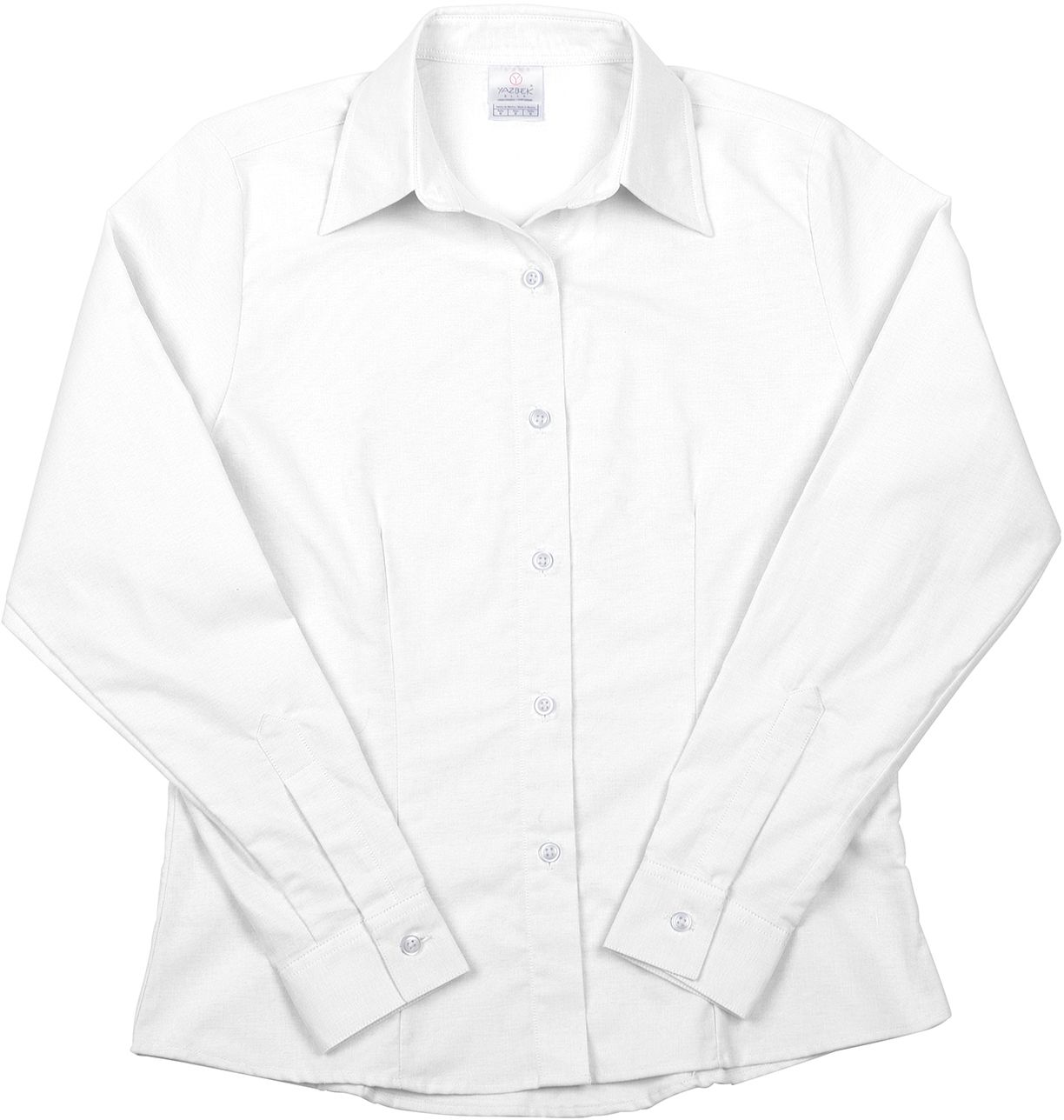 WOMEN'S LONG SLEEVE OXFORD SHIRT 1