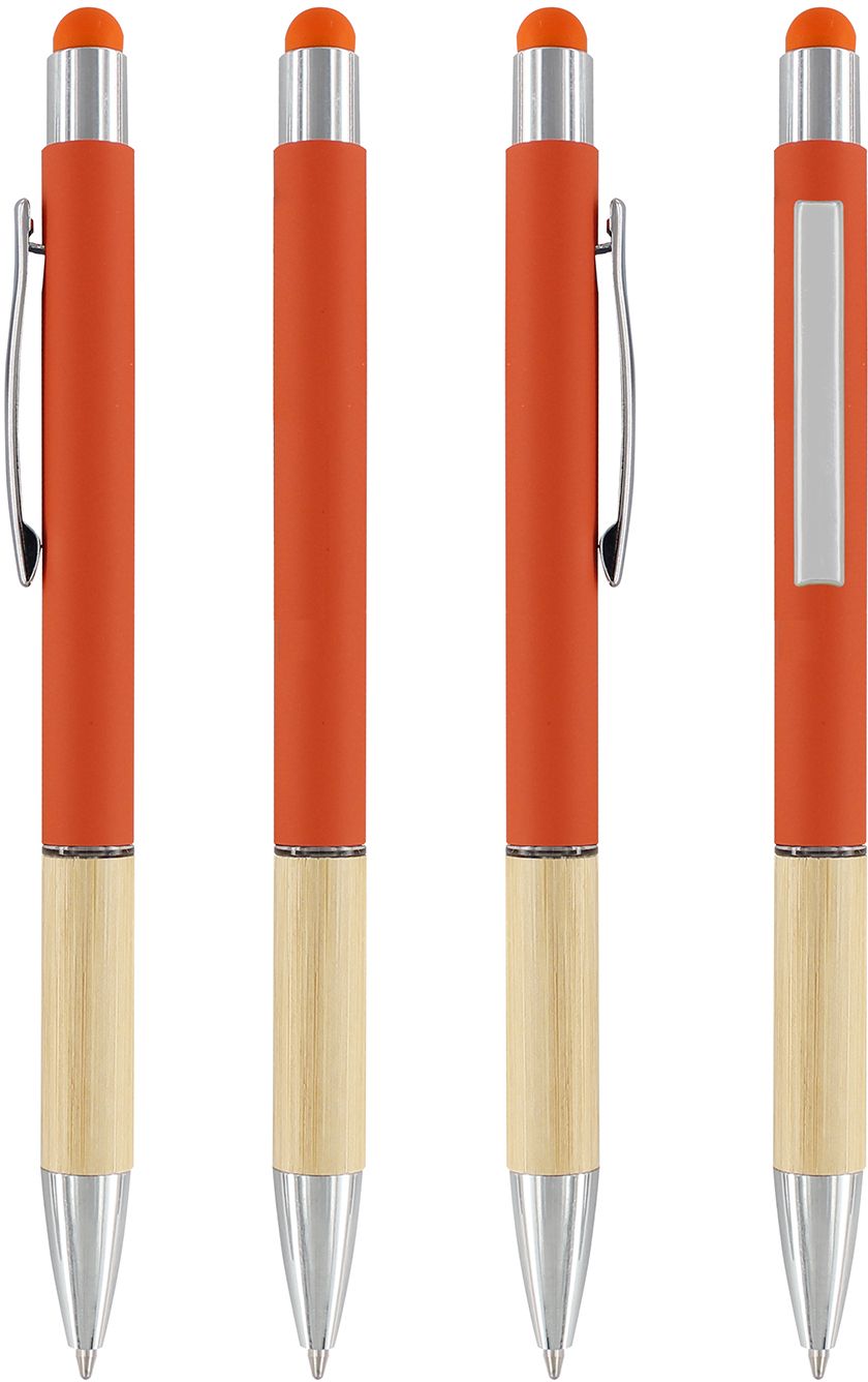 SARATOGA BAMBOO GRIP STYLUS PEN 1