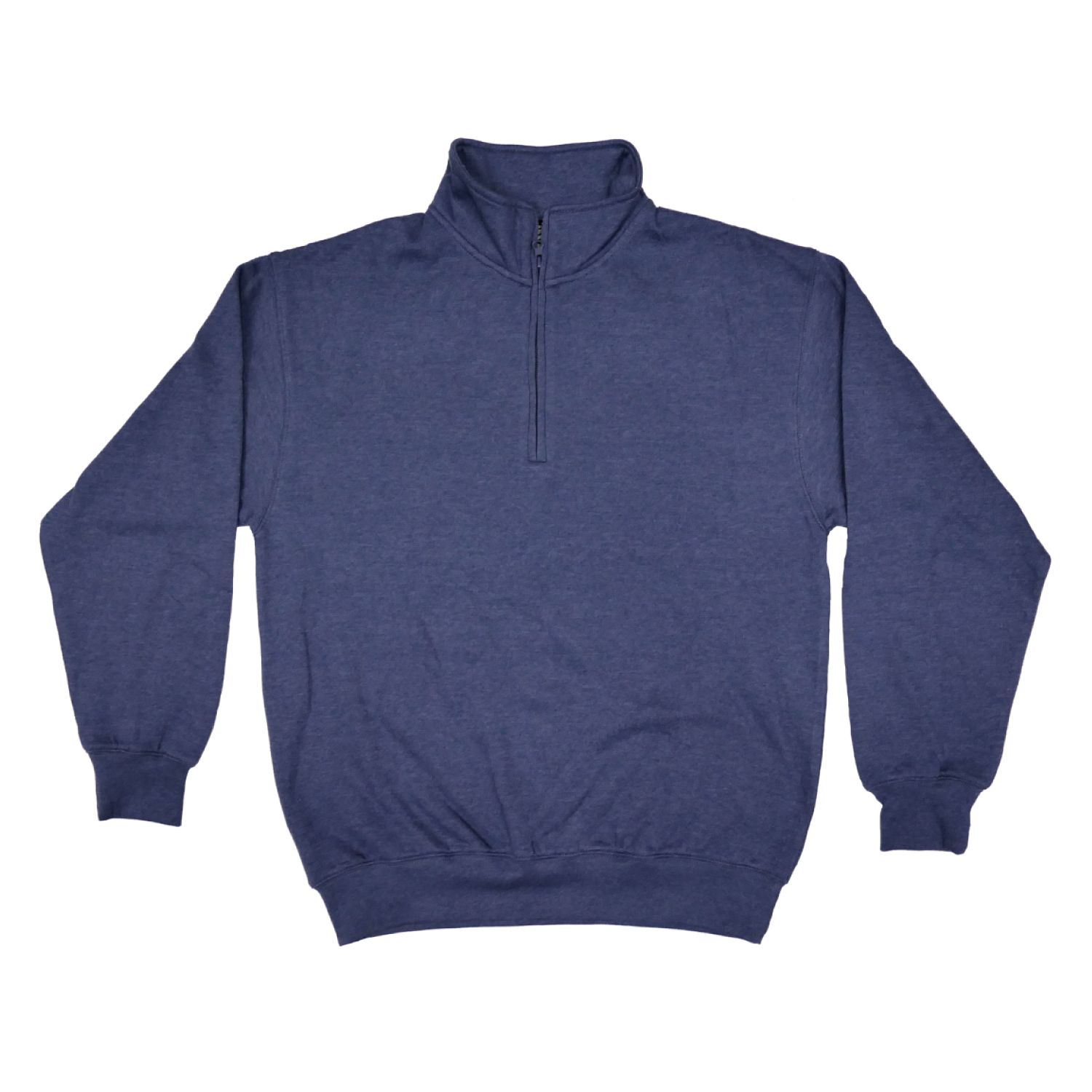 ADULT 1/4 ZIP FLEECE PULLOVER - EMBROIDERED 1