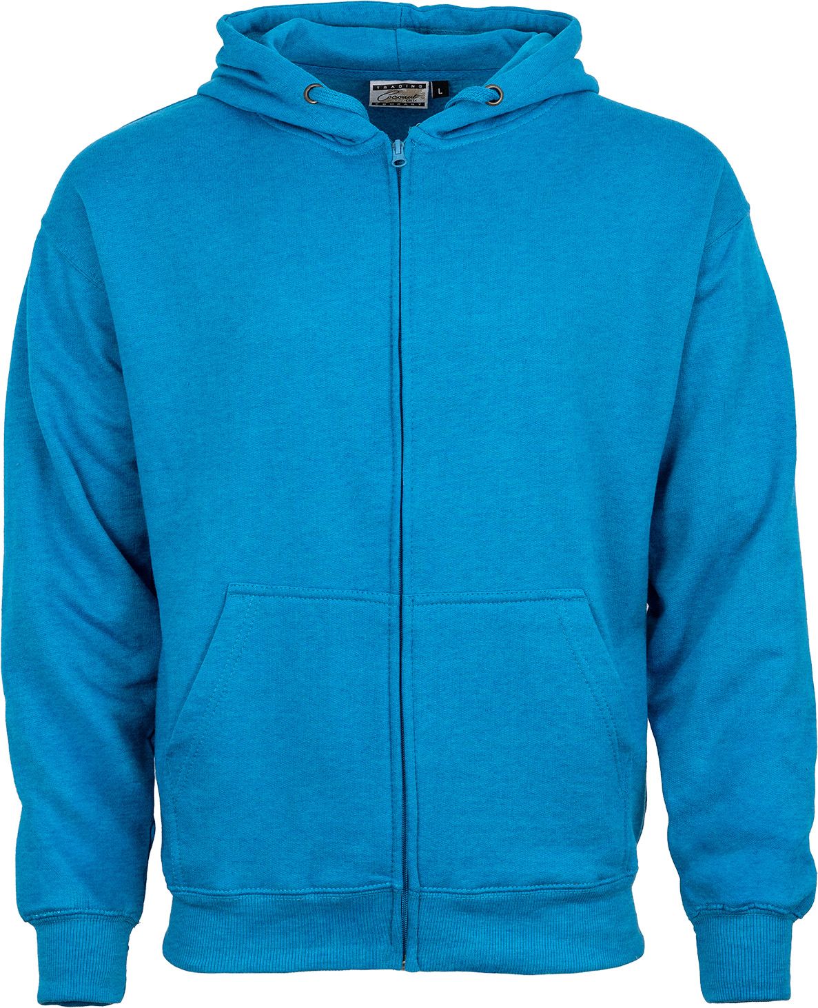 ADULT FULL ZIP VANTAGE HEATHER HOODIE - SCREEN 1
