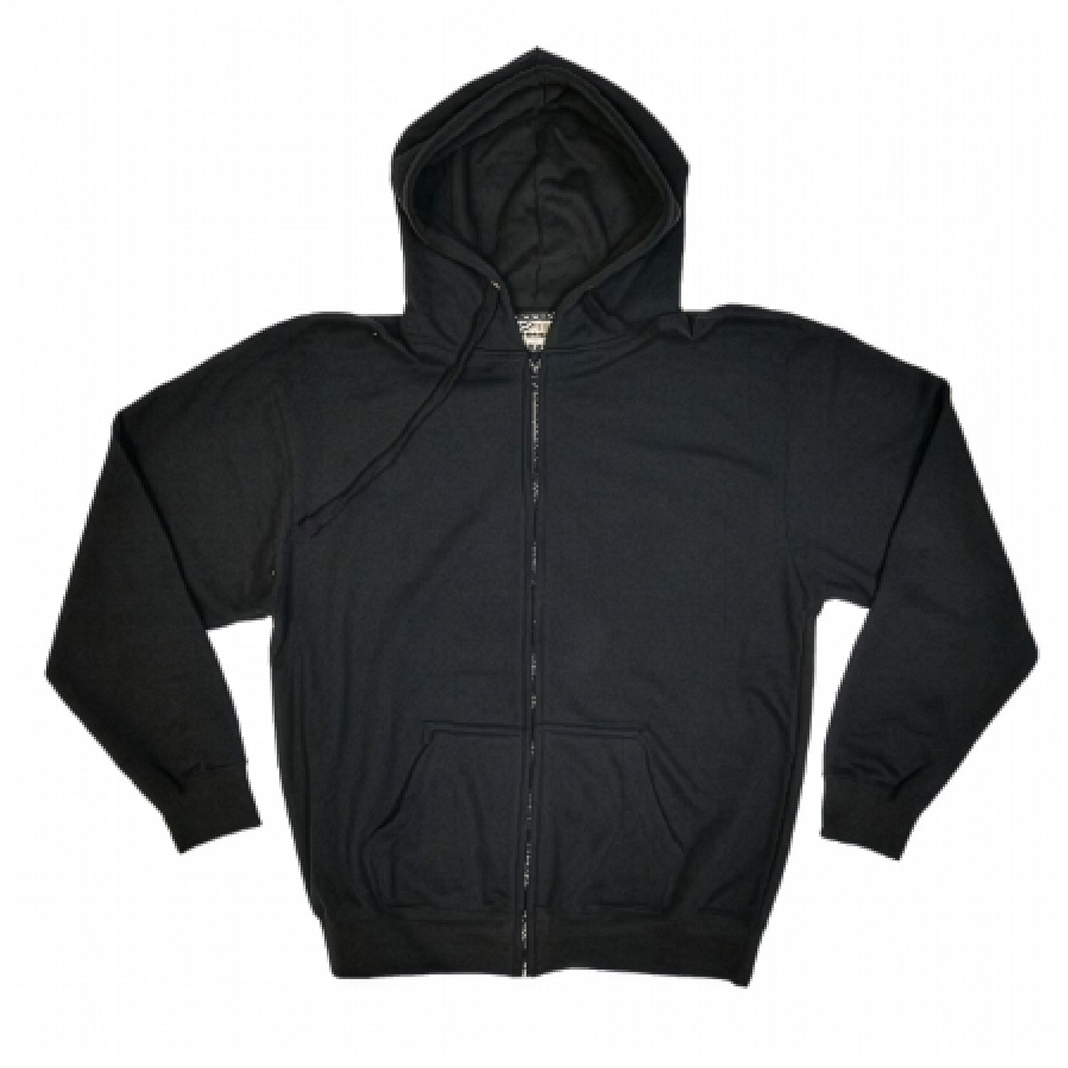 ADULT FLEECE FULL ZIP HOODIE - EMBROIDERED 1