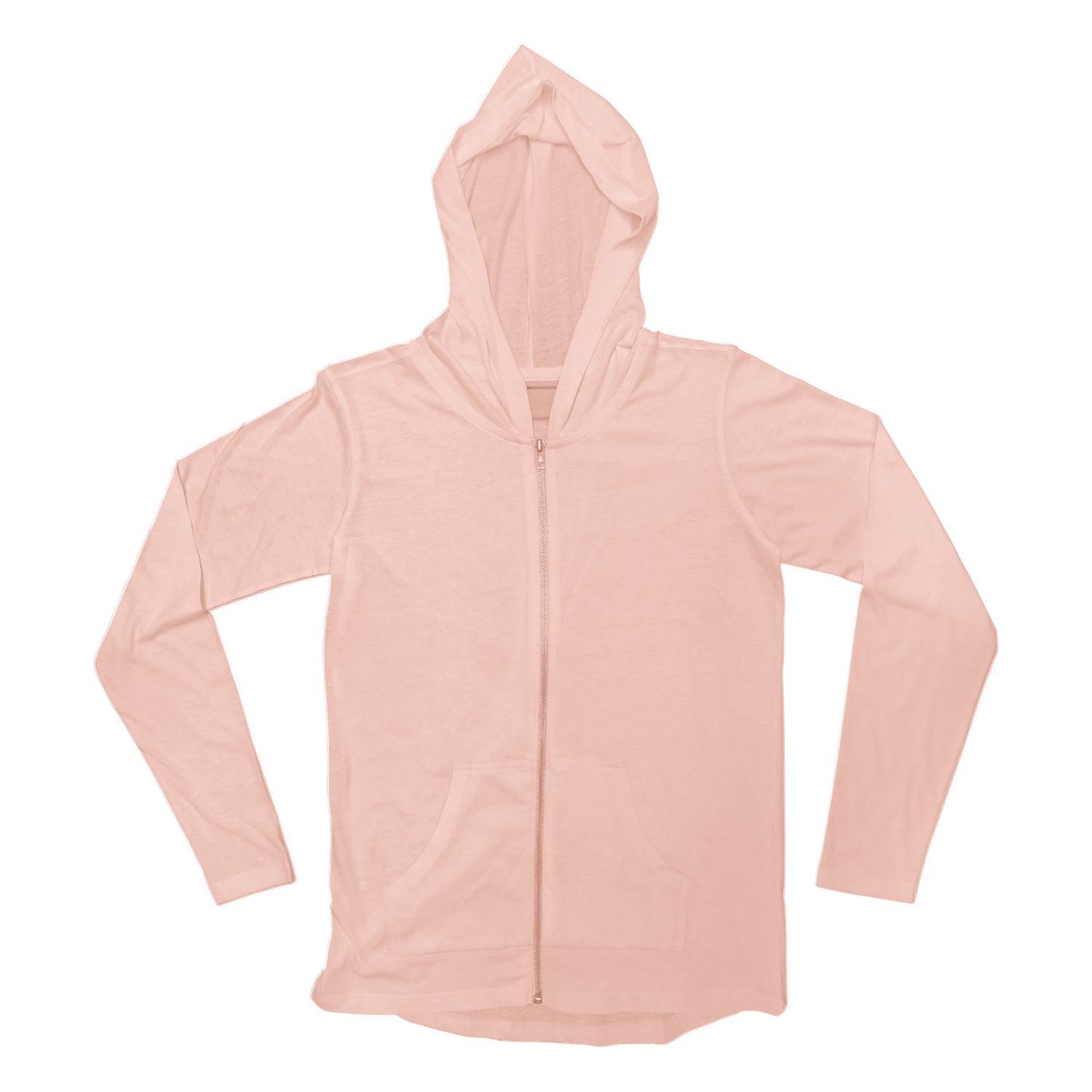 Light Weight Full Zip Hooded Jersey - Embroidered, custom jacket with logo imprint 1