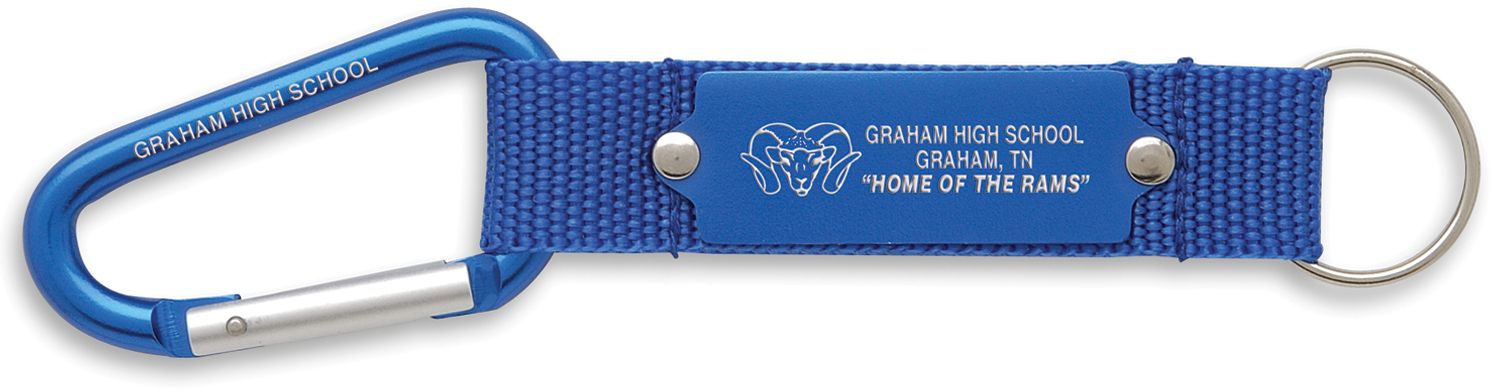 CARABINER STRAP KEY RING 2
