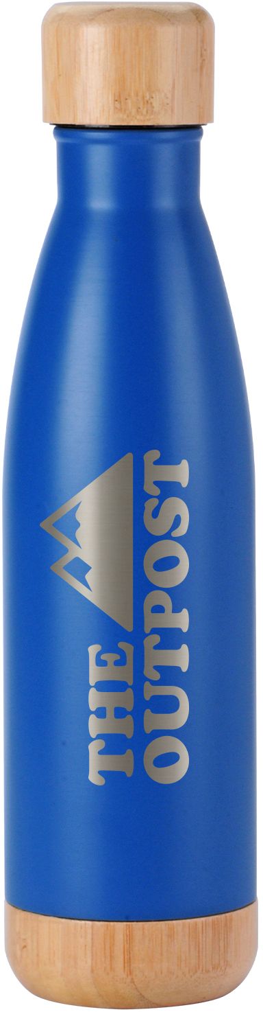 VOYAGER BOTTLE WITH BAMBOO BASE & LID 17 OZ 3