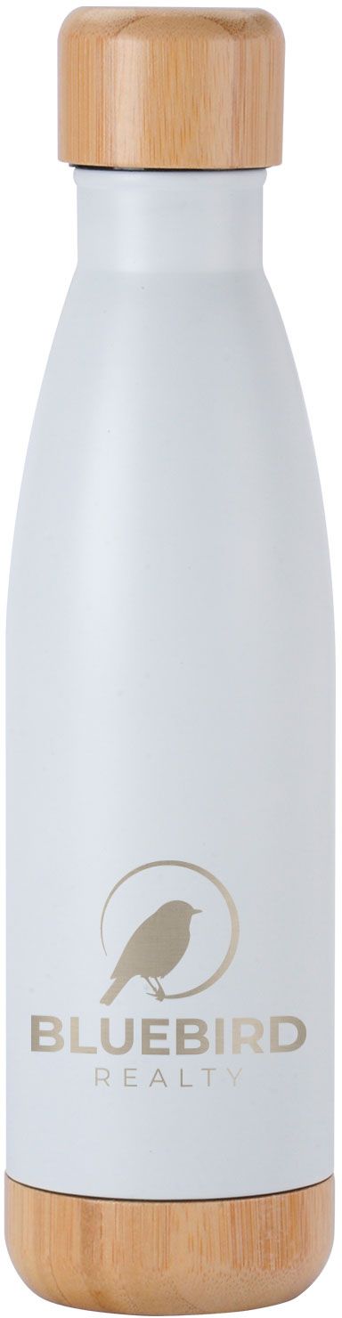 VOYAGER BOTTLE WITH BAMBOO BASE & LID 17 OZ 5