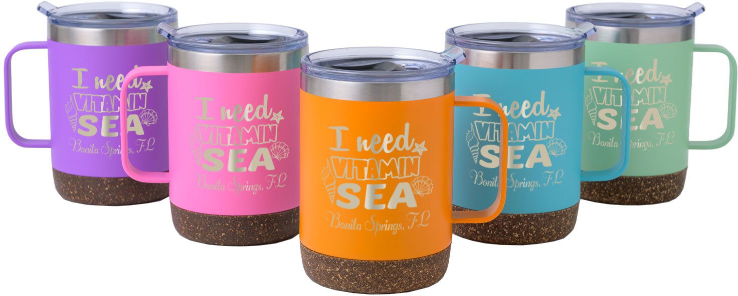 SARATOGA CORK BOTTOM BRITE MUG 12 OZ 3