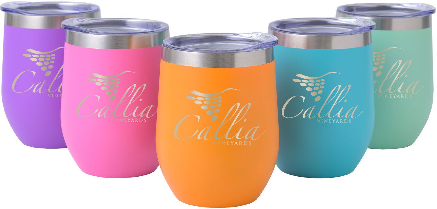 SARATOGA CRUISE STEMLESS BRITE WINE TUMBLER 12 OZ 3