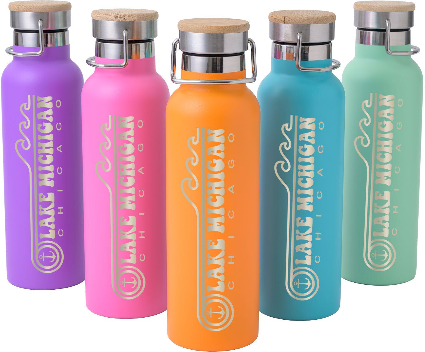 SARATOGA SPIRIT BRITE STAINLESS WATER BOTTLE 20 OZ 3