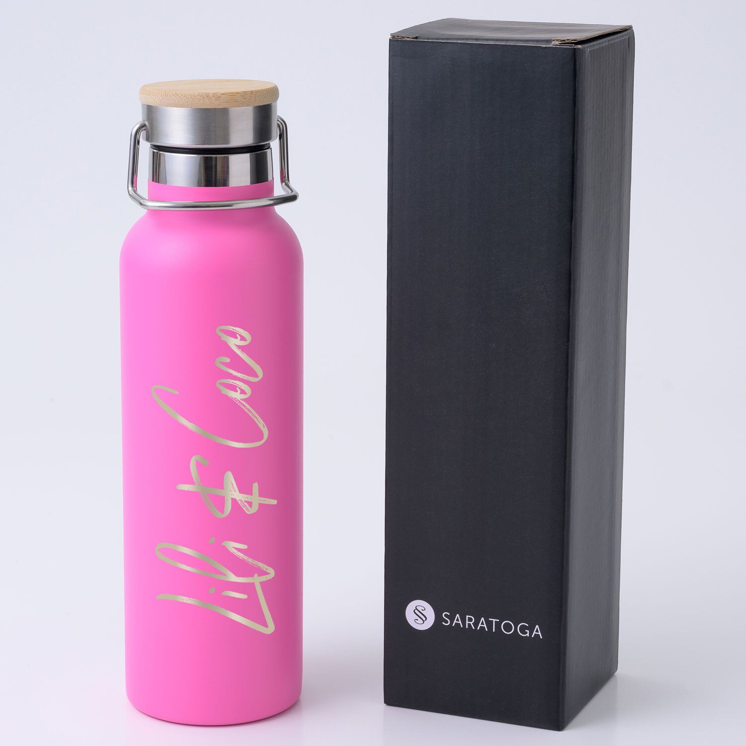SARATOGA SPIRIT BRITE STAINLESS WATER BOTTLE 20 OZ 5