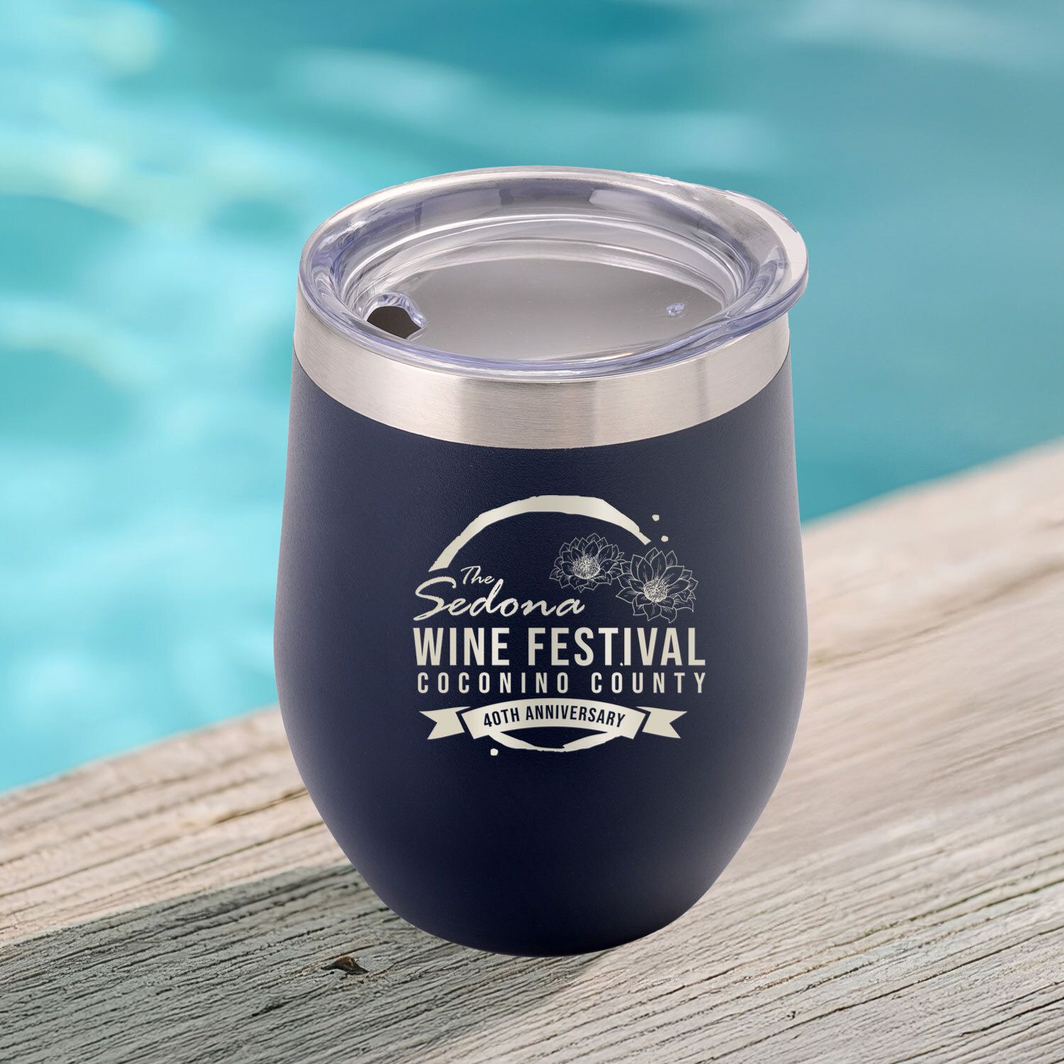 CRUISE STAINLESS STEEL WINE TUMBLER 12 OZ 5