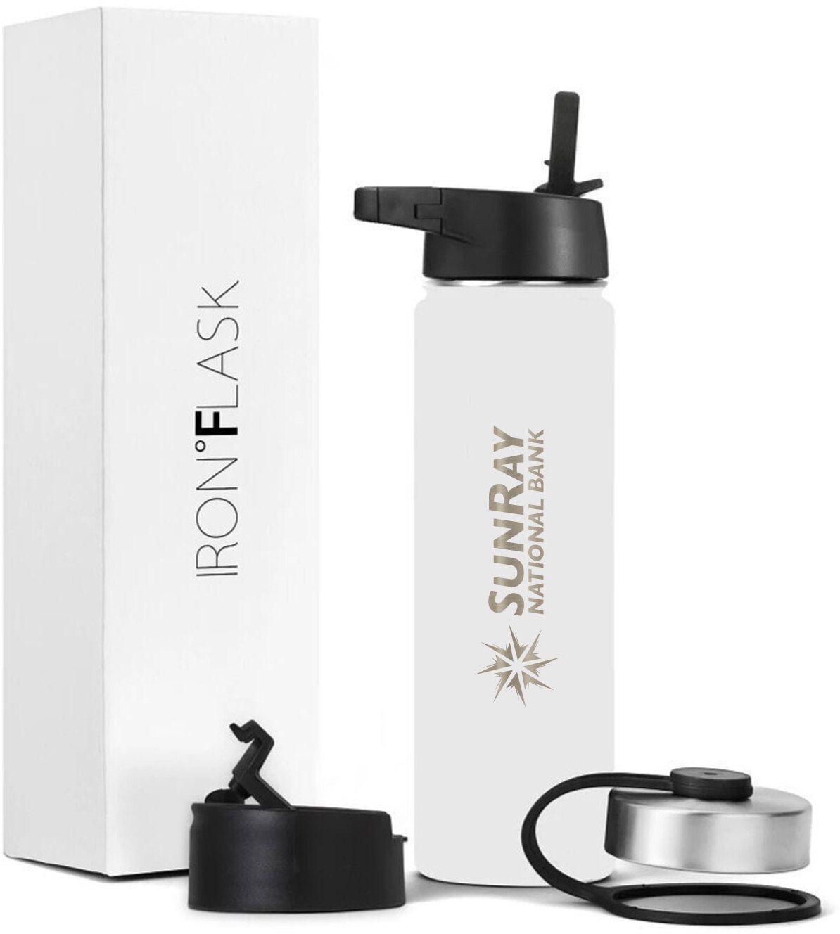 IRON FLASK WIDE MOUTH WATER BOTTLE 22 OZ 3